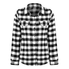 Camisa Xadrez Flanelada Do P Ao G3 Plus Size Manga Longa