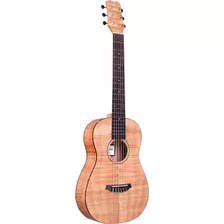 Mini Ii Fmh, Caoba Flameada, Cuerpo Pequeño, Guitarra De Cue