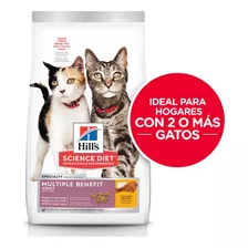 Comida Hill's Para Gatos Adultos Sd Multi Benefit De 7 Kg