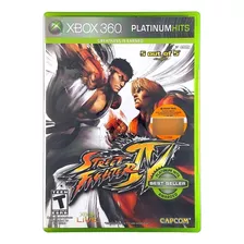 Street Fighter Iv 4 Original Xbox 360 Mídia Física