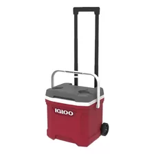 Hielera 16 Qt Latitude 16 Roller Rojo 24 Latas Igloo 15l