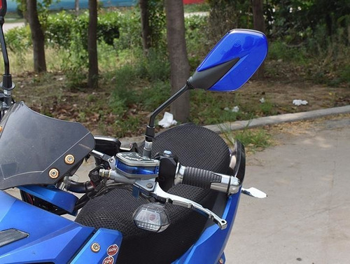 2pz Espejos Motocicleta Universales Honda Italika Vento Moto Foto 4