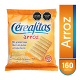 Cerealitas Galletas De Arroz Sin Gluten Bolsa 160 Grs