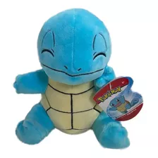 Pelúcia Pokémon Boneco Squirtle 21cm Wct Sunny Brinquedos Cor Azul