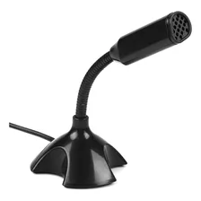 Mini Microfono De Escritorio Para Streaming Zoom Ficha 3.5mm