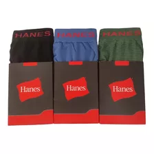 Pack X 3 Unidades Boxer De Hombre Hanes Art 8971