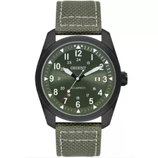 Relógio Militar Pulseira Nylon Orient Solartech Caixa Preta