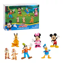 Mickey Juego De Figuras De Ratón De 7 Piezas, Juguetes De .