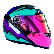 Capacete Fechado Ls2 Masculino E Feminino Xdron Badass Mono