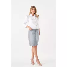 Jaqueta Jeans Alice Joyaly (12655) 