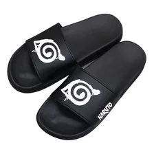 Chinelo Slide Naruto All Black Nuvem Akatsuki Promoção