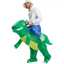 Disfraz Inflable Dinosaurio Adultos Fiesta Halloween