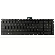 Teclado Hp 15-aq 15-bk 15-au 15-as 15-aw 15-ax 15-bc Esp Color Negro