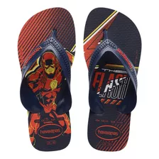 Chinelo Havaianas Kids Max Heróis Flash