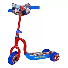 Monopatín Scooter 3 Ruedas Spiderman Hombre Araña Kuma Full