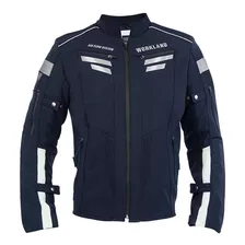 Chamarra Motociclista Hombre Protecciones Impermeable Wkl Am