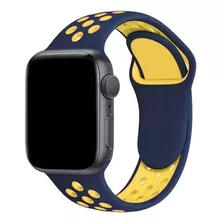 Pulseira Com Furos Compatível Com Apple Watch E Iwo 42/44 Mm