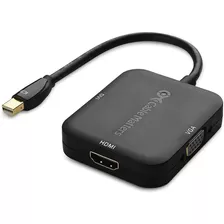 Adaptador Mini Displayport A Hdmi Con Adaptador Vga Y Dvi