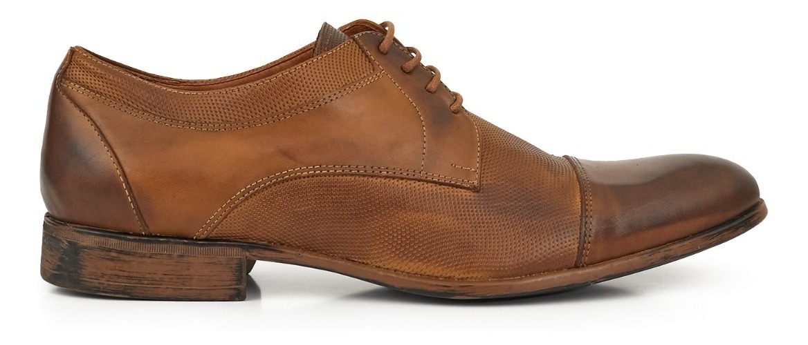 Zapatos Hombre Eco Cuero Moda Simón De La Costa Acordonados