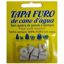 Tapa Furo Para Cano D'água 05 Unidades