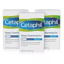 Cetaphil Barra De Limpieza Profunda Para Rostro Y Cuerpo Par