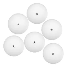 Pelotas Ping Pong X6 Unidades Tenis De Mesa 1 Estrella Pvc