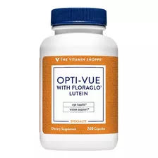 The Vitamin Shoppe Opti-vue Con Lu - Unidad a $1275