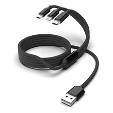 Cable De Carga Usb Universal Multi 3 En 1, Adaptador De Cabl