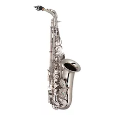Saxofone Alto Em Mib Eagle Sa 500 N Nickel ( Niquelado )
