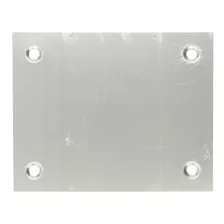 Placa Inferior De Chasis De Aluminio Bud Industries Bpa-1518