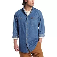 Wrangler Riggs Workwear Camisa De Trabajo De Mezclilla Para 