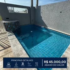 Casa No Bairro Flora Rica Ii - Peruibe - Com Piscina - Direto Com Proprietário 