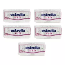 5 Pack Estrella Algodón Súper Máxima Suavidad X 400 Grs