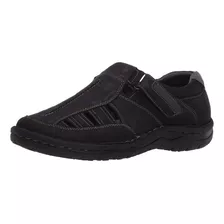 Propét - Sandalia De Pescador Casual Para Hombre, Negro