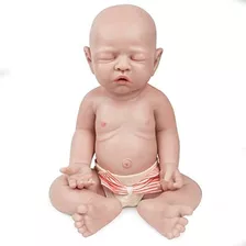 Vollence Muñeca De Bebé De Silicona De 18 Pulgadas Que Parec