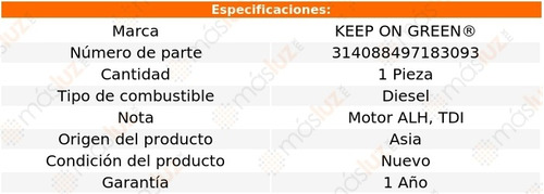 Tensor Banda Motor Jetta 4 Cil 1.9l 99/04 Motor Alh, Tdi Foto 3