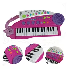 Piano Musical Infantil Brinquedo Educativo Menina Com Sons