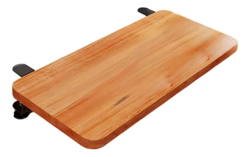 Prateleira De Extensão De Mesa, Bandeja De Teclado, Marrom