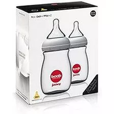 Botella Joovy Boob Ppsu, Gris, 5 Onzas, Cuenta 2