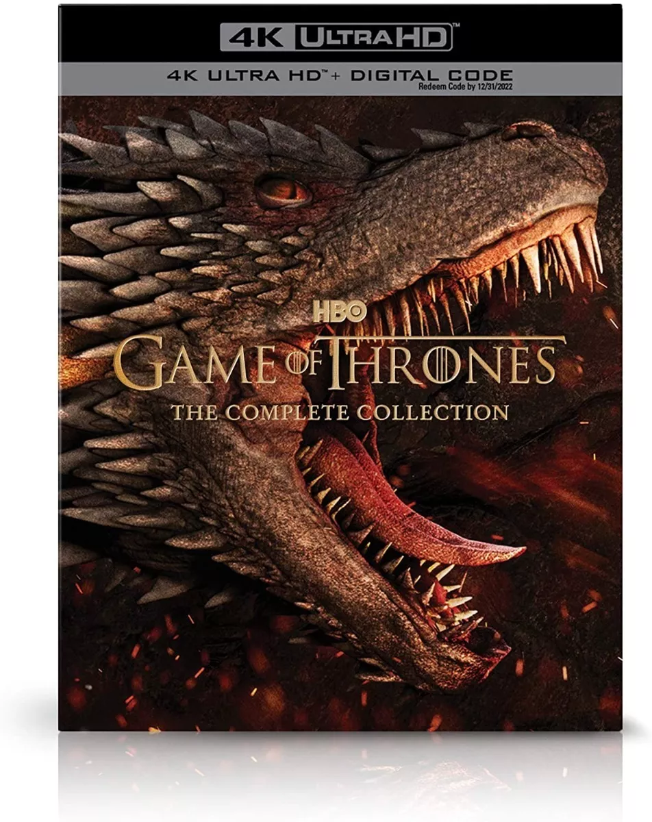 Blu-ray 4k Ultra Hd Game Of Thrones Complete Collection Box 