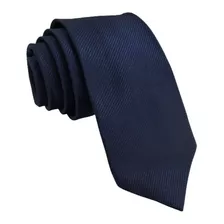 Gravata Azul Marinho Risco Fino Para Padrinhos De Casamento