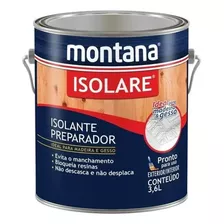 Verniz Isolante Preparador Isolare Montana Incolor 3,6lt