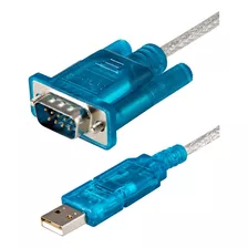 Cable Adaptador Rs232 Serial Db9 Macho A Usb 2.0 Macho 