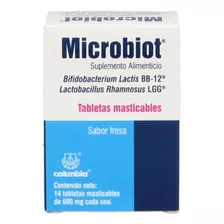 Microbiot Con 14 Tabletas Masticables