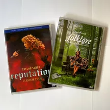 Dvd Taylor Swift - Reputation Tour Miss Americana Folklore
