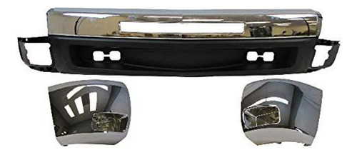 Foto de Defensas - For 07-10 Silverado 2500hd Front Bumper Chrome Fa