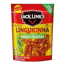 Linguicinha Defumada Pimenta Mexicana 30g C/10un - Jack Link