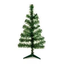 Arbol De Navidad 45 Cm Plástico Con Pie Cuota 