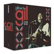 Box 3 Cds Gilberto Gil - Anos 70 Ao Vivo