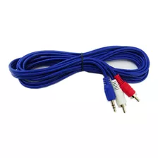Cable Audio Extension 2x1 Rca 3.5mm 3mts Rst